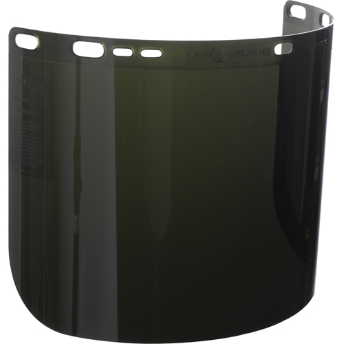 F50 Moulded Faceshield, Polycarbonate, 5.0 Tint Nia-Chem Ltd.
