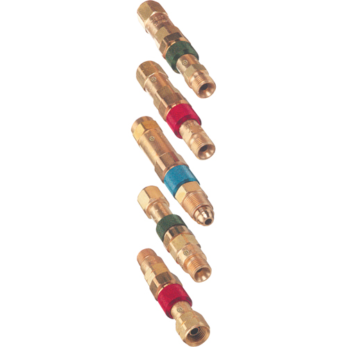 Raccords &agrave; branchement rapide pour &eacute;quipement de soudage - Raccords individuels, Laiton Nia-Chem Ltd.