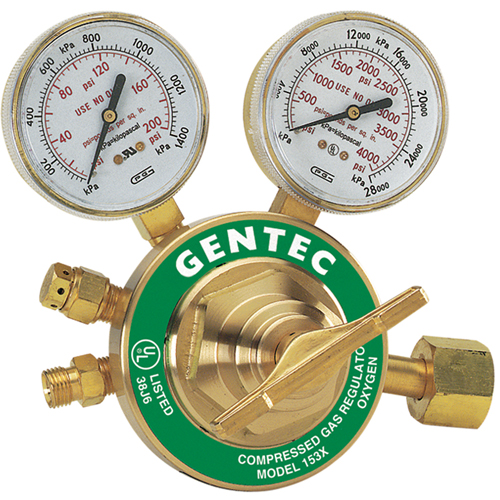 D&eacute;tendeurs &agrave; simple d&eacute;tente - S&eacute;rie 153, Ac&eacute;tyl&egrave;ne, Entr&eacute;e CGA510 Nia-Chem Ltd.
