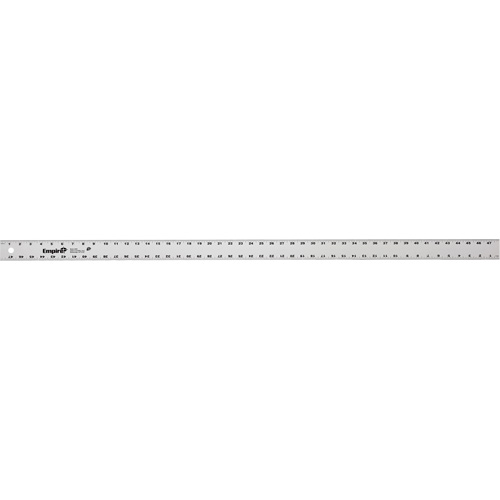 Heavy-Duty Straight Edge, 48" L, Aluminum, 1" Graduations Nia-Chem Ltd.