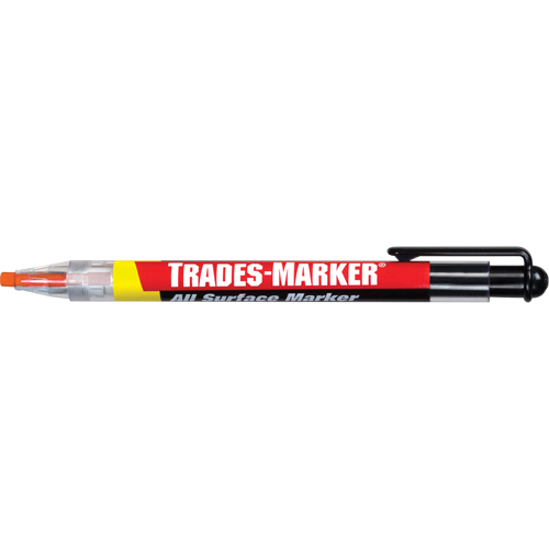 Trades Marker&reg; All Purpose Marker, Orange Nia-Chem Ltd.