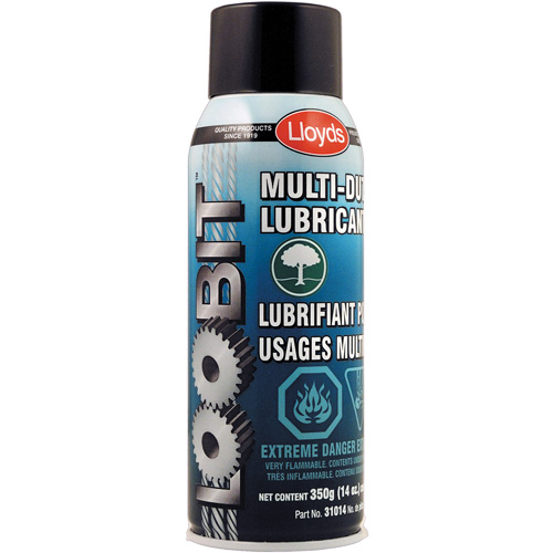Loobit Multi Lubricant & Wire Rope Dressing, Aerosol Can Nia-Chem Ltd.