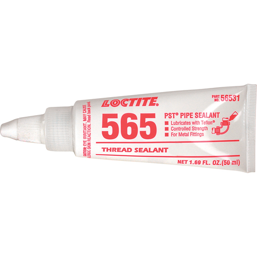 Thread Sealant 565 PST Controlled Strength, Tube, 50 ml, -54° C - 149° C/-65° F - 300° F Nia-Chem Ltd.
