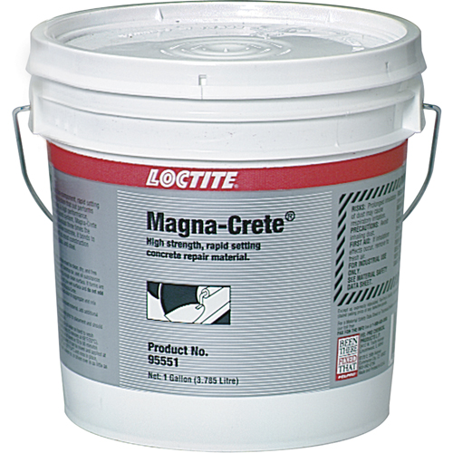 Produit de r&eacute;paration du b&eacute;ton Magna-Crete Fixmaster, Trousse, Gris Nia-Chem Ltd.