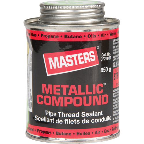 Compos&eacute; pour m&eacute;taux et plastiques, Canette &agrave; dessus brosse, 250 ml, 0° C - 287° C (32° F - 550° F) Nia-Chem Ltd.