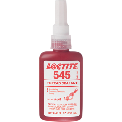 Thread Sealant 545 Hydraulic/Pneumatic Sealant, Bottle, 250 ml, -54° C - 121° C/-65° F - 250° F Nia-Chem Ltd.