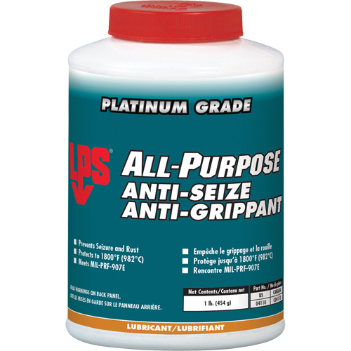 Antigrippant tout usage, 1 lb, Bouteille, 1800°F (982°C) Temp max. Nia-Chem Ltd.