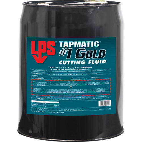 Liquides de coupe # 1 Gold de Tapmatic, 5 gal. Nia-Chem Ltd.