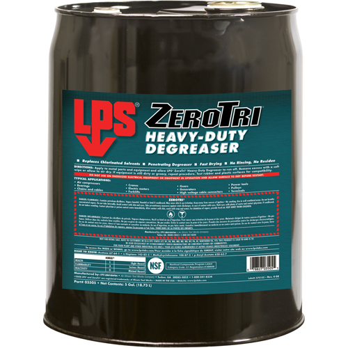 ZeroTri&reg; Heavy-Duty Degreaser, Pail Nia-Chem Ltd.