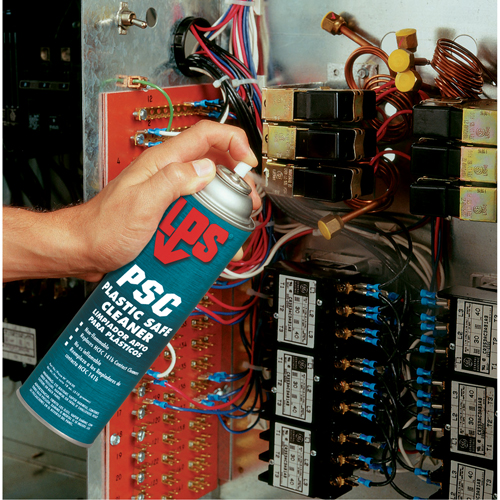 PSC Plastic Safe Cleaner, 18 oz., Aerosol Can Nia-Chem Ltd.