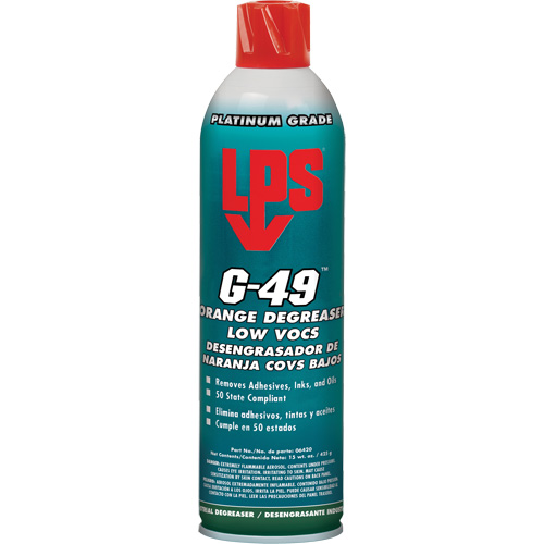 D&eacute;graissant orange &agrave; faibles COV G-49, 15 oz Nia-Chem Ltd.