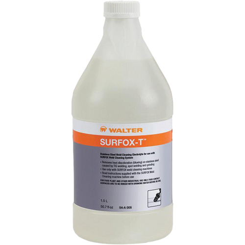 Nettoyant de soudures SURFOX-T, 1,5 L, Bouteille Nia-Chem Ltd.