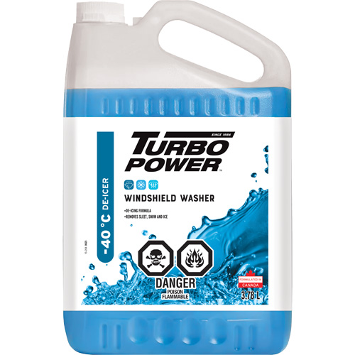 Liquide lave-glace toutes saisons Turbo Power, Cruche, 3,78 L Nia-Chem Ltd.