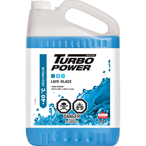 Liquide lave-glace toutes saisons Turbo Power, Cruche, 3,78 L Nia-Chem Ltd.
