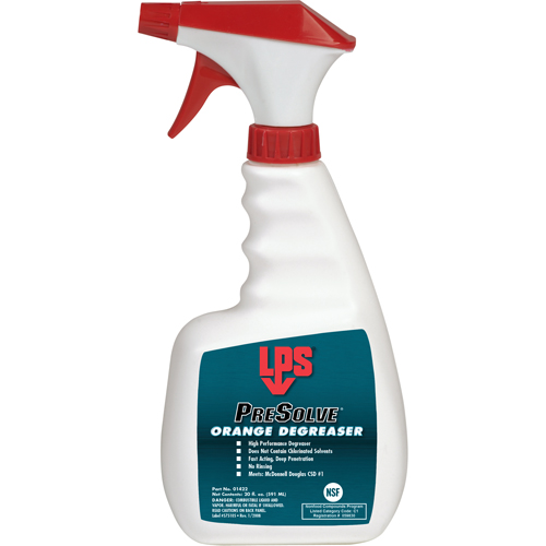 PreSolve&reg; Orange Degreaser, Trigger Bottle Nia-Chem Ltd.
