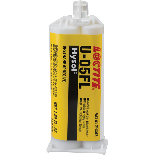 Hysol U-05FL Urethane Adhesive, Two-Part, Dual Cartridge, 90 g., Off-White Nia-Chem Ltd.