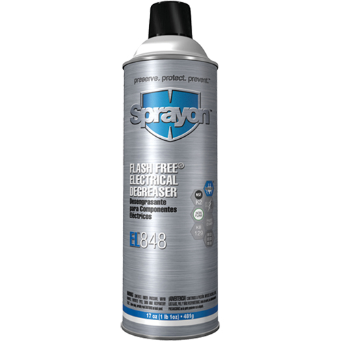 EL848 Flash Free&reg; Electrical Degreaser, Aerosol Can Nia-Chem Ltd.