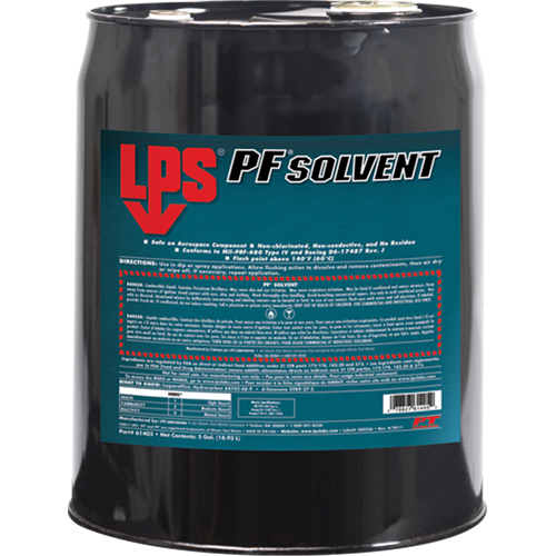 PF&reg; Solvent, Pail Nia-Chem Ltd.