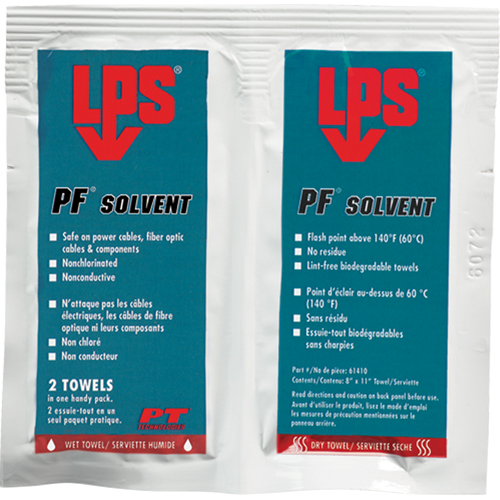 Solvant PF, Sachets Nia-Chem Ltd.