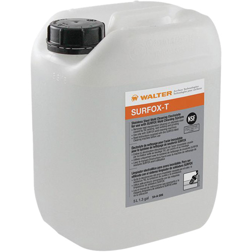 Nettoyant de soudures SURFOX-T, Bouteille Nia-Chem Ltd.