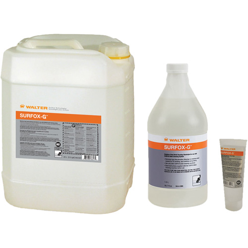 Nettoyant pour soudures SURFOX-G, Cruche Nia-Chem Ltd.