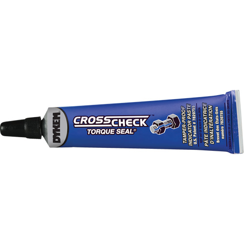 P&acirc;te indicatrice inviolable Cross-Check Torque Seal, 1 liq. oz., Tube, Bleu Nia-Chem Ltd.