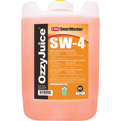 Smartwasher&reg; Industrial Grade Cleaning Solution, Jug Nia-Chem Ltd.