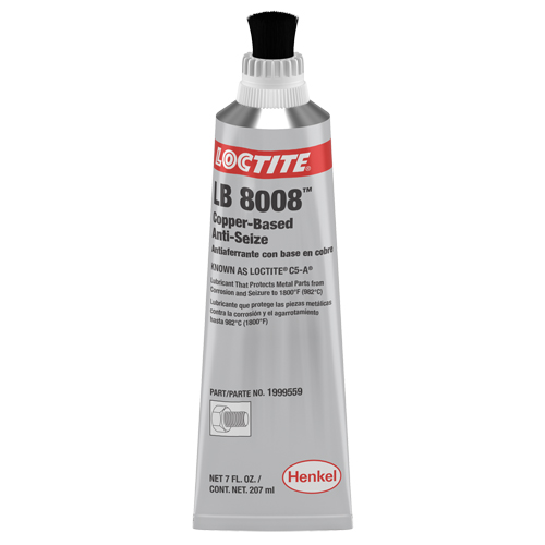 Antigrippant &agrave; base de cuivre C5-A, 7 oz, Tube, 1800°F (982°C) Temp&eacute;rature max. Nia-Chem Ltd.