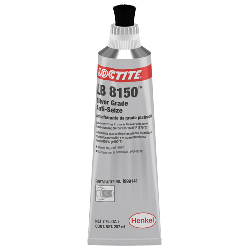 Silver Grade Anti-Seize, Tube, 1600°F (871°C) Max. Temp. Nia-Chem Ltd.