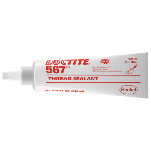 Scellant &agrave; filet haute temp&eacute;rature 567, Tube, 250 ml,  Nia-Chem Ltd.