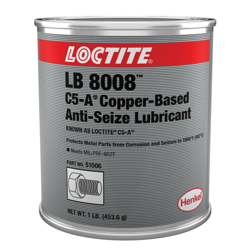 Antigrippant &agrave; base de cuivre Loctite C5-A, 1 lb, Canette, 1800°F (982°C) Temp&eacute;rature max. Nia-Chem Ltd.