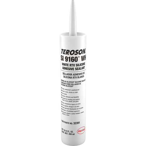 Teroson&reg; SI 9160 Silicone Sealant, Cartridge, White Nia-Chem Ltd.