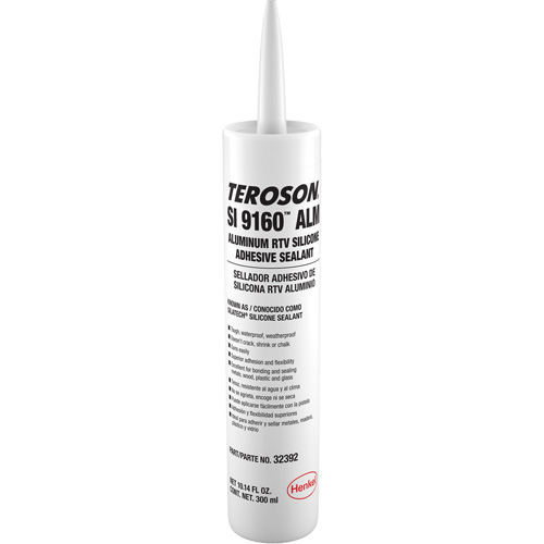 Scellant &agrave; la silicone Teroson SI 9160, Cartouche, Aluminium Nia-Chem Ltd.