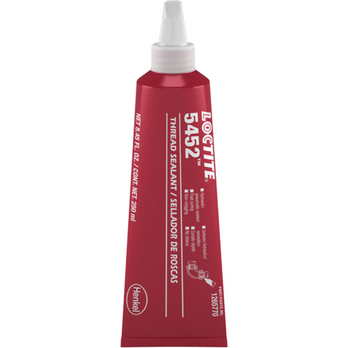 5452 Thread Sealant, Tube, 250 ml, -54° C - 149° C/-65° F - 300° F Nia-Chem Ltd.
