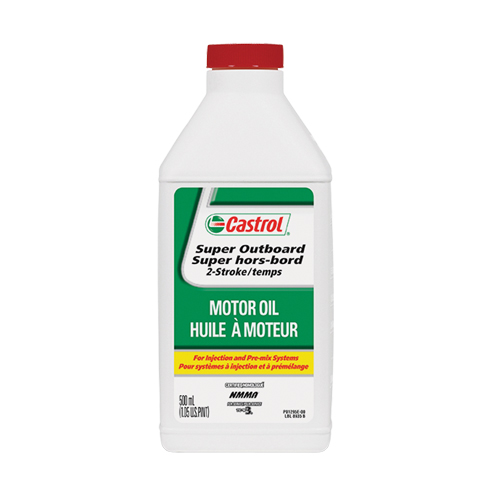 Huile pour moteur hors-bord 2 temps, 500 ml, Bouteille Nia-Chem Ltd.