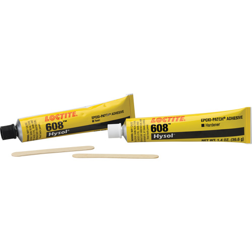 Adh&eacute;sif ultra r&eacute;sistant Hysol, 2,8 oz., Bouteille, Deux composants, Transparent Nia-Chem Ltd.
