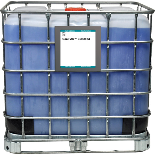 Liquide pour le travail des m&eacute;taux synth&eacute;tique CoolPAK, R&eacute;servoir GRV Nia-Chem Ltd.