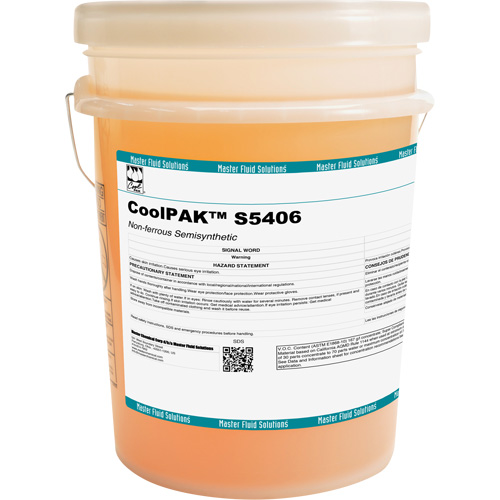 Huile pour le travail des m&eacute;taux semi-synth&eacute;tique pour gros travaux CoolPAK, Seau Nia-Chem Ltd.