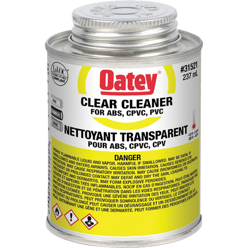 Nettoyant transparent pour tuyau, 250 ml, Bouteille Nia-Chem Ltd.