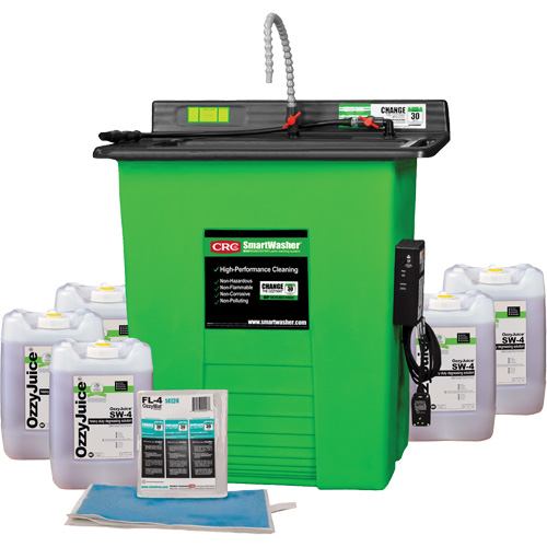 Ensemble de nettoyage pour pi&egrave;ces Smartwasher SW-425 Signature Nia-Chem Ltd.