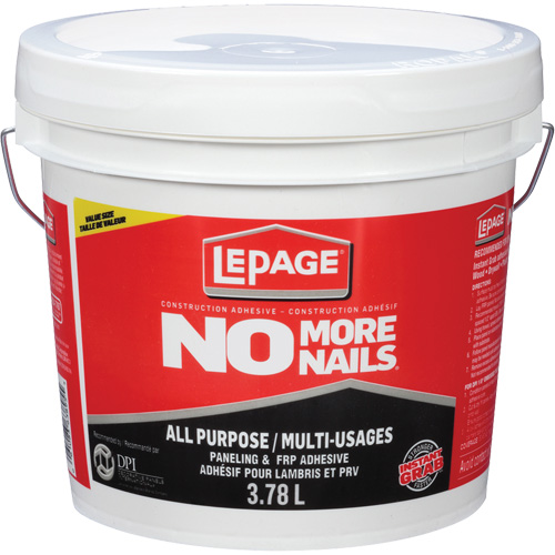 No More Nails&reg; All-Purpose Construction Adhesive Nia-Chem Ltd.