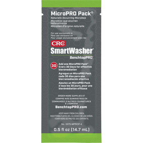 Agent nettoyant antimicrobien MicroPro Pack, 0,5 oz, Pochette Nia-Chem Ltd.