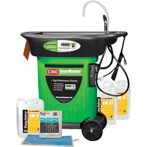 Trousse pour bassin de nettoyage de pi&egrave;ces mobiles SmartWasher SW-X123 Nia-Chem Ltd.
