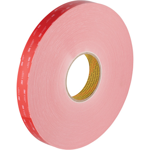VHB Tape, 32.9 m (108') L x 1117.6 mm (44") W, 0.028 mm, Acrylic Nia-Chem Ltd.