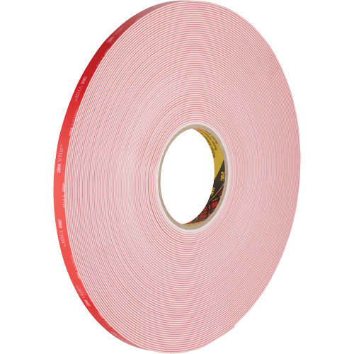 VHB Tape, 32.9 m (108') L x 12.7 mm (1/2") W, 62 mils, Acrylic Nia-Chem Ltd.