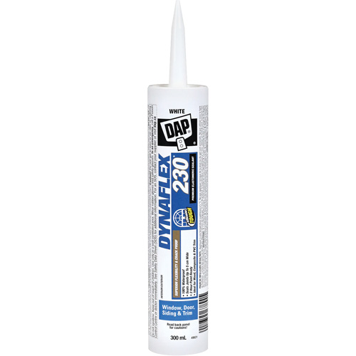 Scellant en &eacute;lastom&egrave;re de qualit&eacute; sup&eacute;rieure Dynaflex 230, 300 ml, Cartouche, Blanc Nia-Chem Ltd.