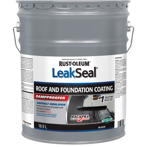 Rev&ecirc;tement de plancher et fondation LeakSeal Nia-Chem Ltd.
