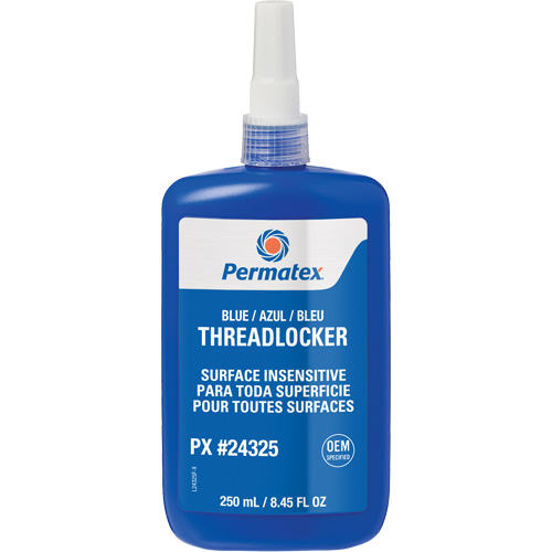 Surface Insensitive Threadlocker, Blue, High, 250 ml, Bottle Nia-Chem Ltd.