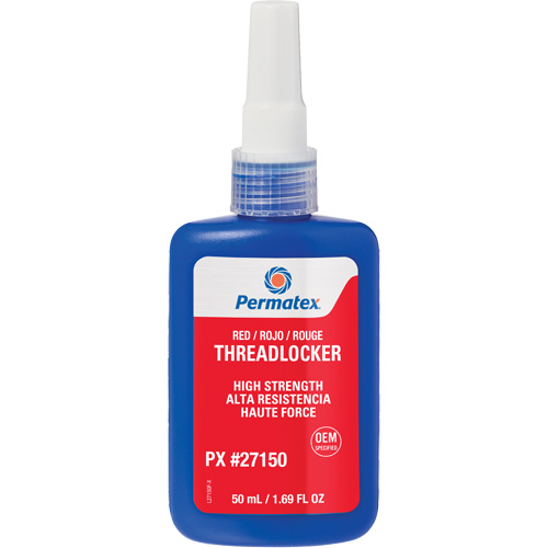 Threadlocker, Red, High, 50 ml, Bottle Nia-Chem Ltd.