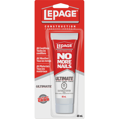 Adh&eacute;sif pour la construction No More Nails Nia-Chem Ltd.